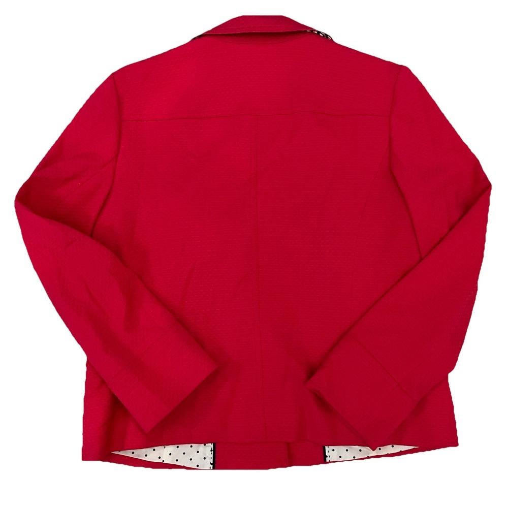 Talbots Women's Pink Textured Blazer Jacket Size 10 Business Casual - Picture 7 of 7